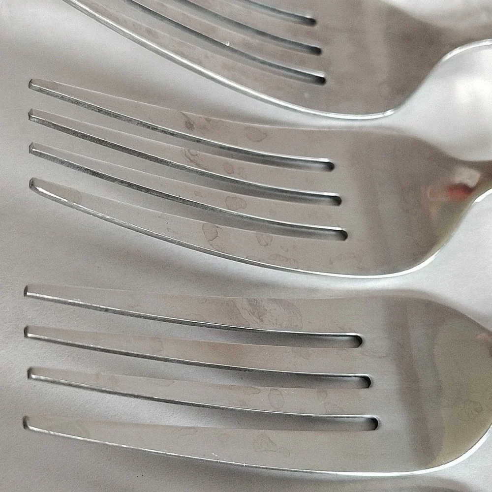 Martha Stewart Essentials MSE Stainless Dinner Forks Set Of 6 Forks